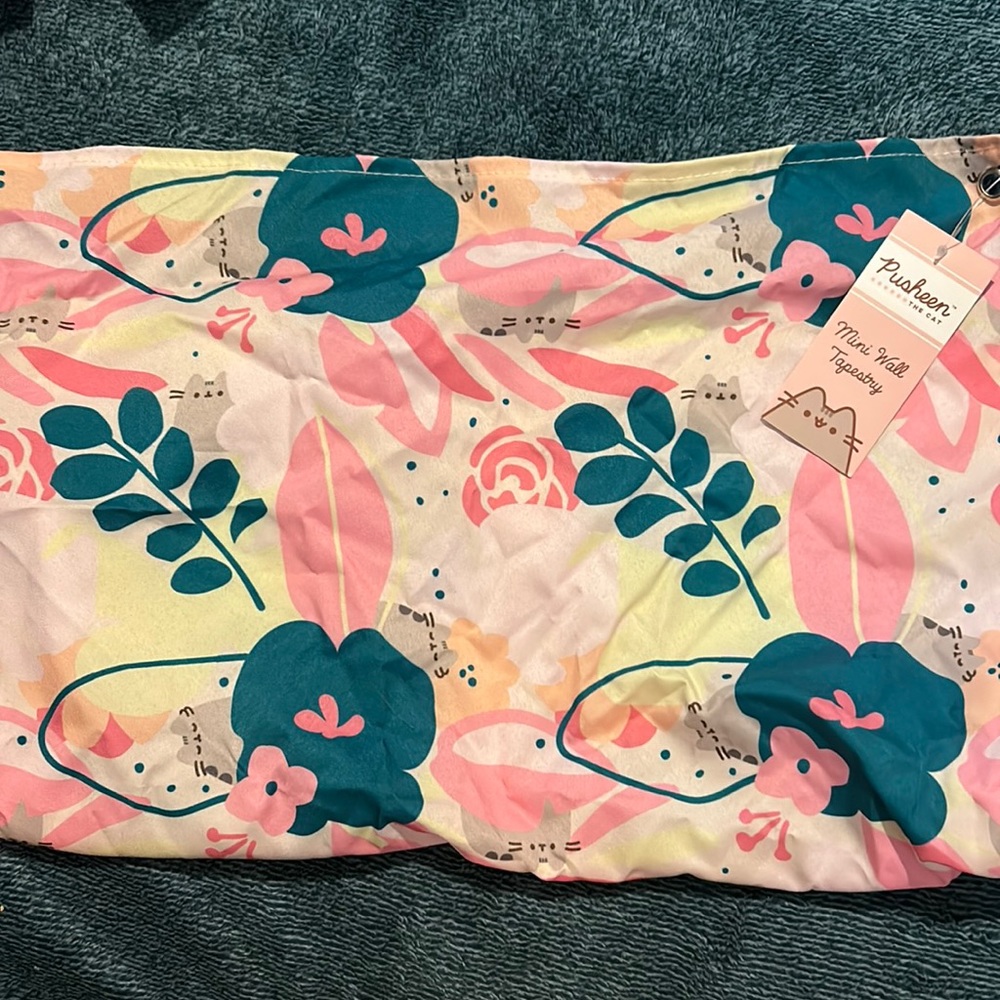 Pusheen box Tapestry